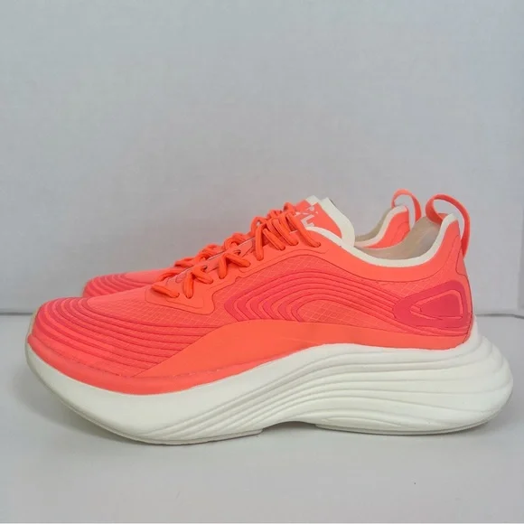 •APL• Streamline Running Jogging Athletic Shoe Laser Red/Pristine White Size 5.5